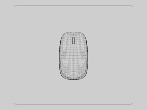 Computer Mouse and Pad Modello 3D