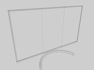 Computer Monitor 3D Model