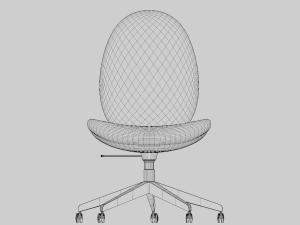 Computer Desk Chair Model 3D