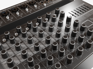 Studio Sound Mixer Board 3D Model