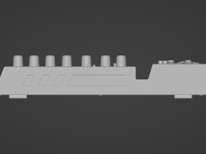 Studio Sound Mixer Board 3D Model
