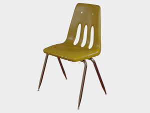 Classroom Chair Modelo 3D