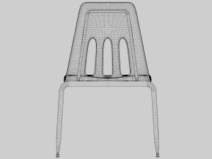 Classroom Chair Modelo 3D