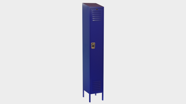 Locker 3D Model .c4d .max .obj .3ds .fbx .stl .blend 