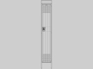 Locker 3D Model