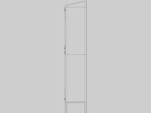 Locker 3D Model