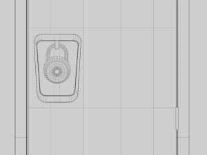 Locker 3D Model