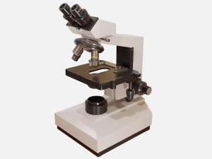 Microscope 3D Model