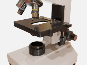 Microscope 3D Model