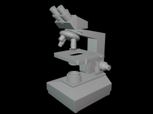 Microscope 3D Model