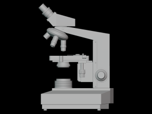 Microscope 3D Model