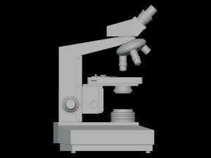 Microscope 3D Model