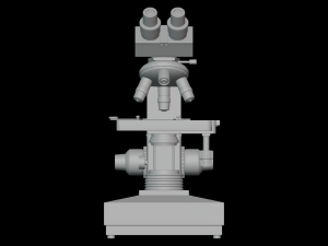 Microscope 3D Model