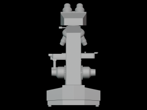 Microscope 3D Model