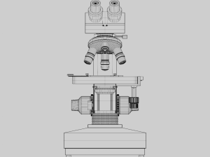 Microscope 3D Model