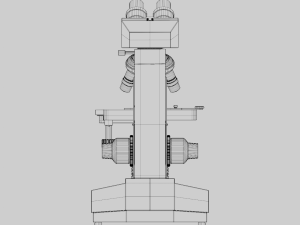 Microscope 3D Model