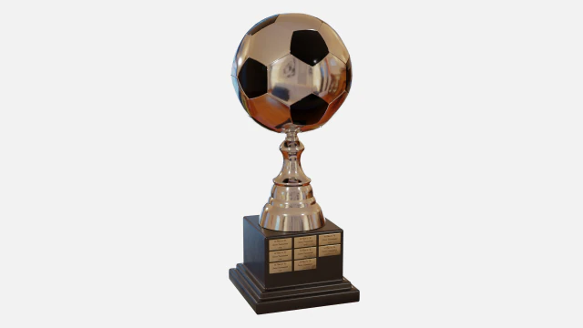 Futbol Kupası 3D Model .c4d .max .obj .3ds .fbx .stl .blend