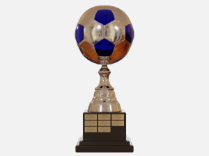 Soccer Trophy Modello 3D