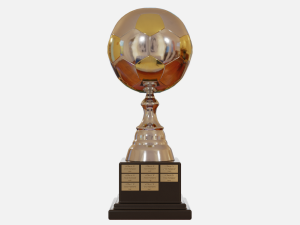 Soccer Trophy Modello 3D