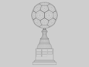Futbol Kupası 3D Model