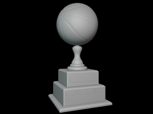 Basketball Trophy 3D Model