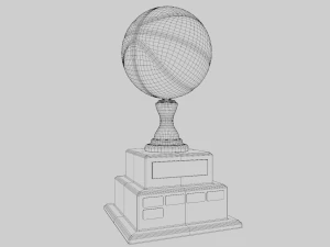 Trofeo di basket Modello 3D