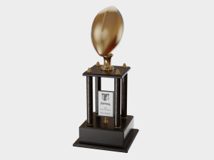 Football Trophy 3D Модель