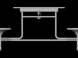 Mobile Cafeteria Table 3Dモデル