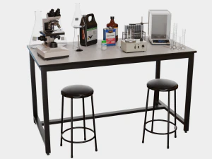 Наукове обладнання 3D Модель