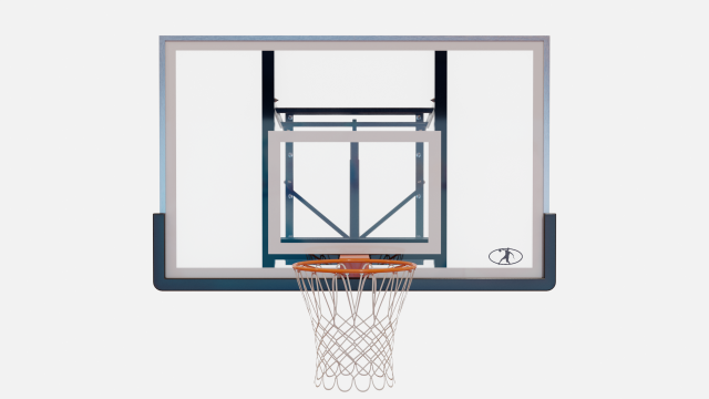 Basketball Goal 3D Model .c4d .max .obj .3ds .fbx .stl .blend 