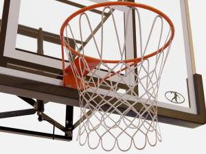 Basketball Goal 3D Model