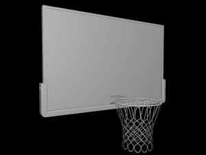 Basketball Goal 3D Model
