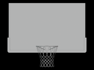 Basketball Goal 3D Model