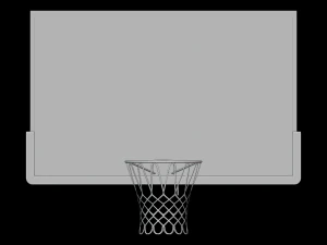 Basketball Goal 3D Model