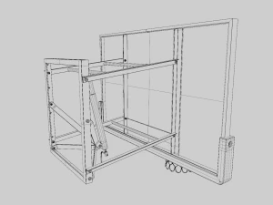 Basketball Goal 3D Model