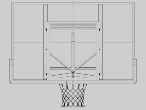 Basketball Goal 3D Model
