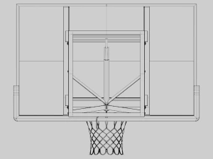 Basketball Goal 3D Model