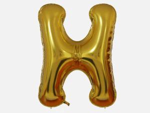 Foil Balloon Letters Collection 3D Model