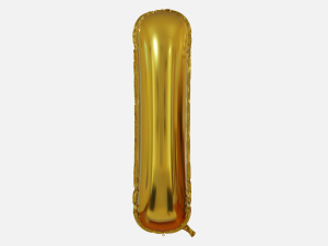 Foil Balloon Letters Collection 3D 모델