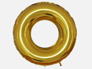 Foil Balloon Letters Collection 3D Model