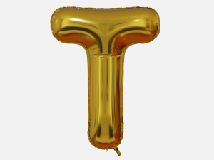 Foil Balloon Letters Collection 3D 모델