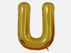 Foil Balloon Letters Collection 3D Model