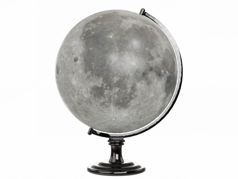 Desk Globe 3D Model