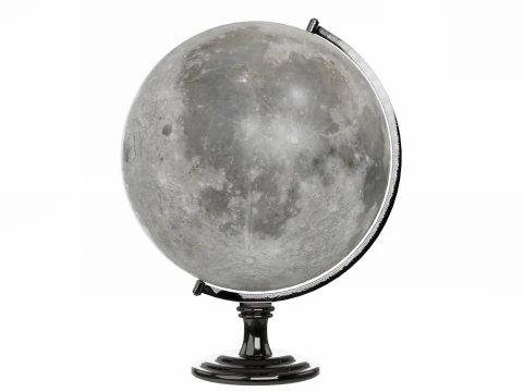 Desk Globe 3D Model