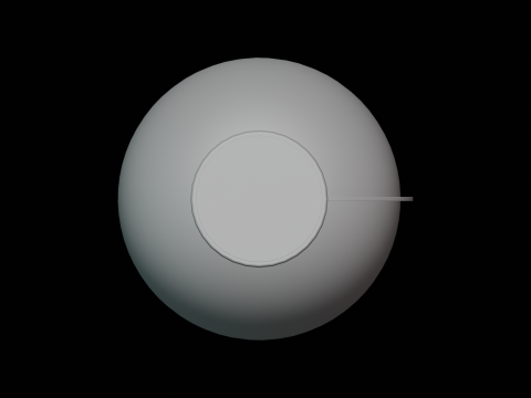 Desk Globe 3D Model