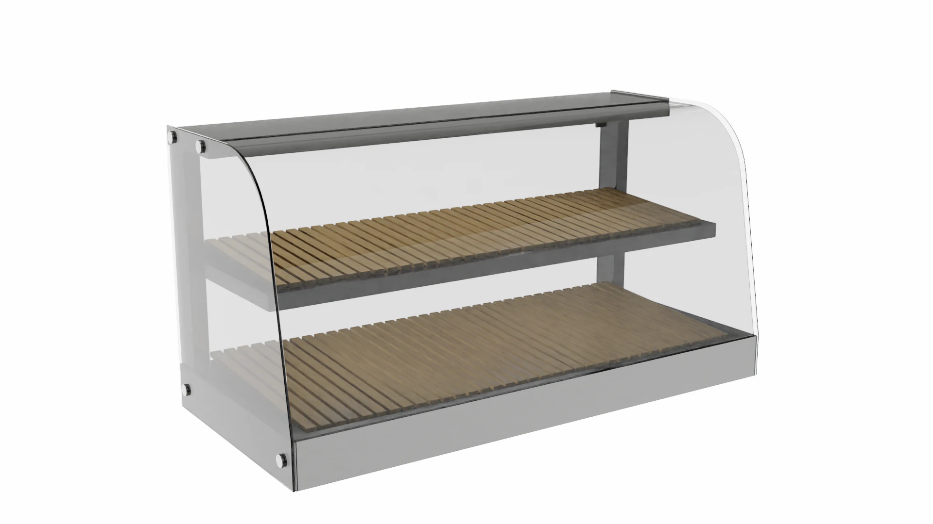 Bakery Display Case 3D Model .c4d .max .obj .3ds .fbx .stl .blend 