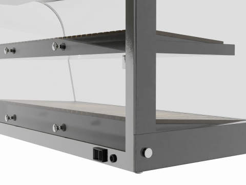 Bakery Display Case Modèle 3D