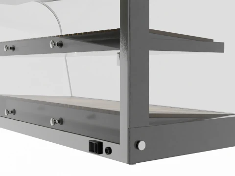 Bakery Display Case 3D Model