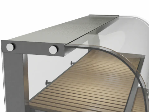 Bakery Display Case 3D Model