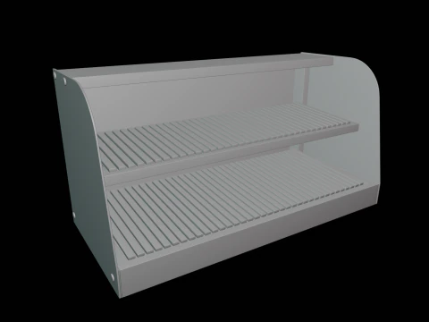 Bakery Display Case 3D Model
